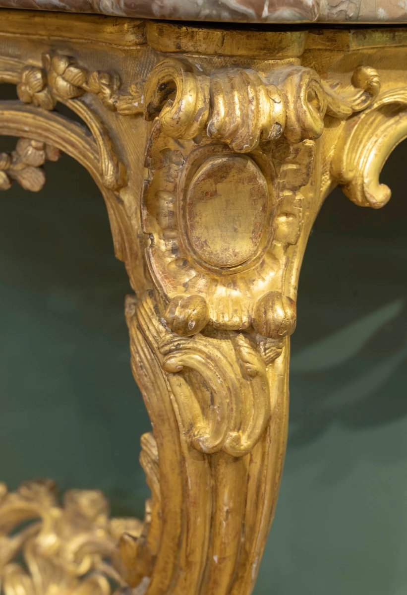 CONSOLE D'EPOQUE LOUIS XV-photo-4