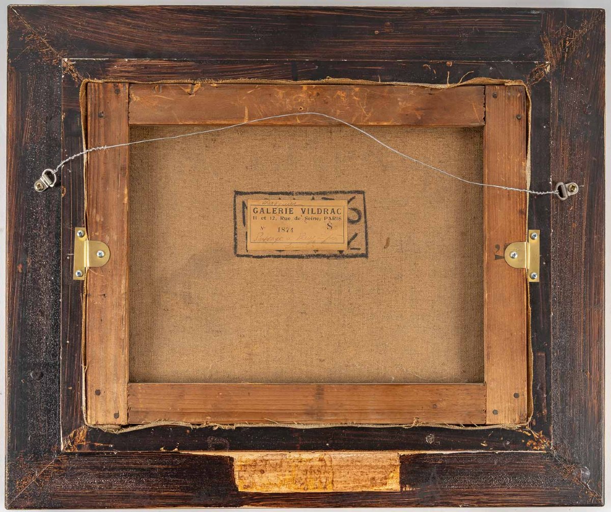 Pair Of Italian Landscapes. Henry De Waroqiuer-photo-3