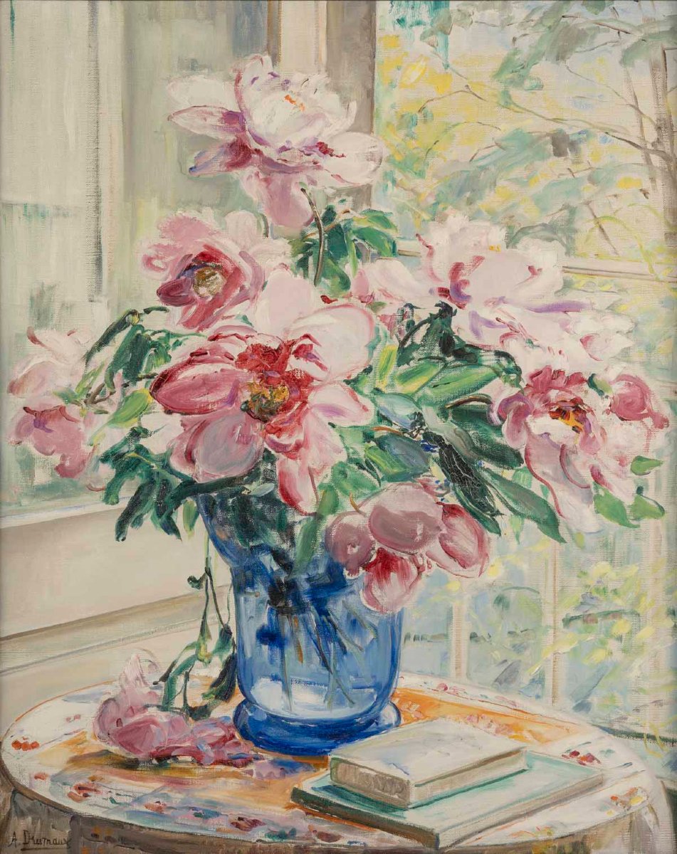 Pivoines Angelina Drumaux (1881-1959)-photo-4