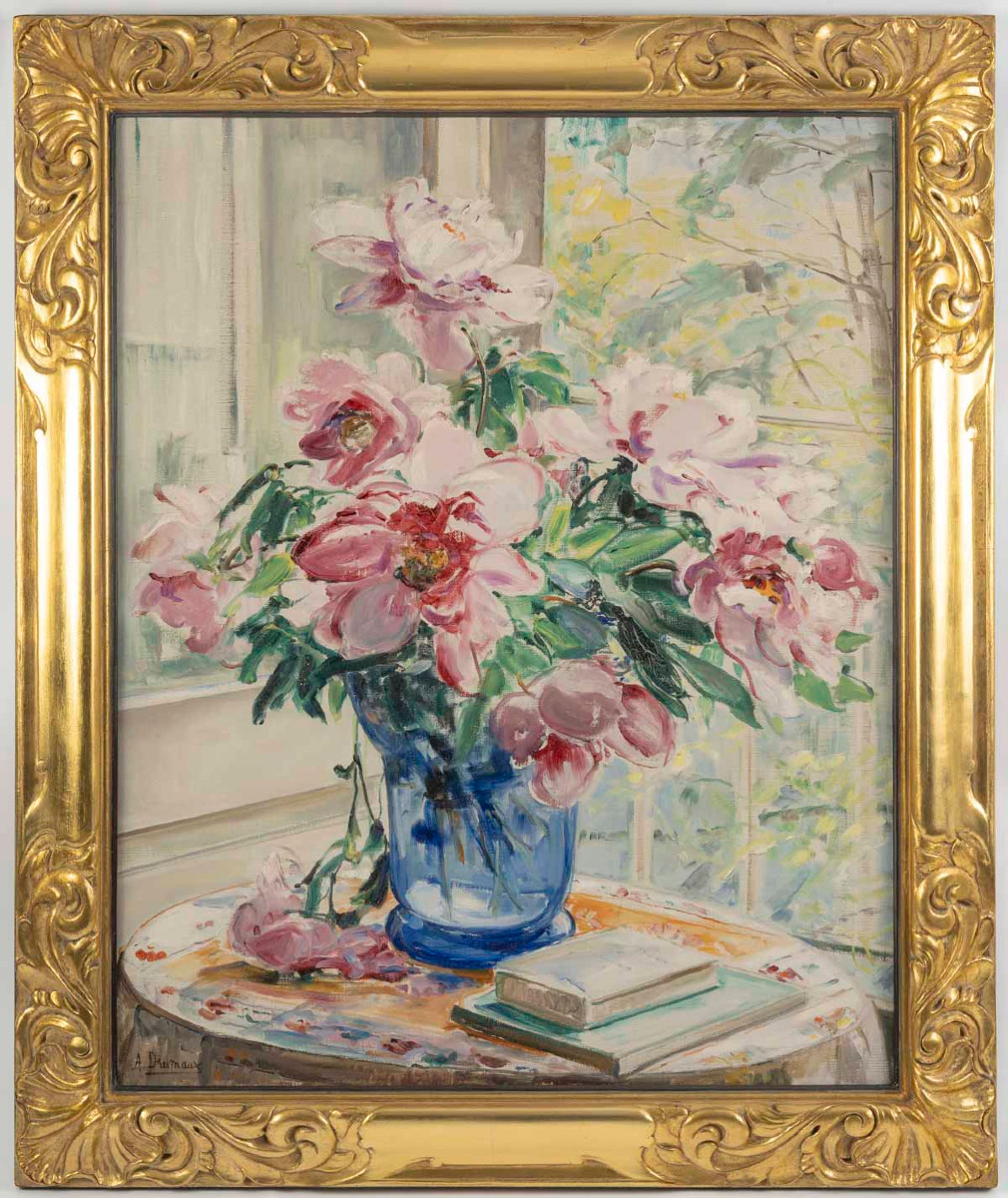 Pivoines Angelina Drumaux (1881-1959)