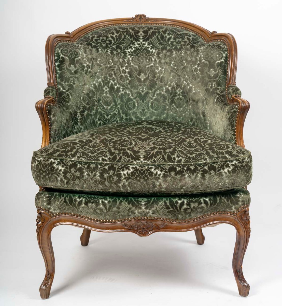 Duchesse Brisée de style Louis XV, XIXème siècle.-photo-2