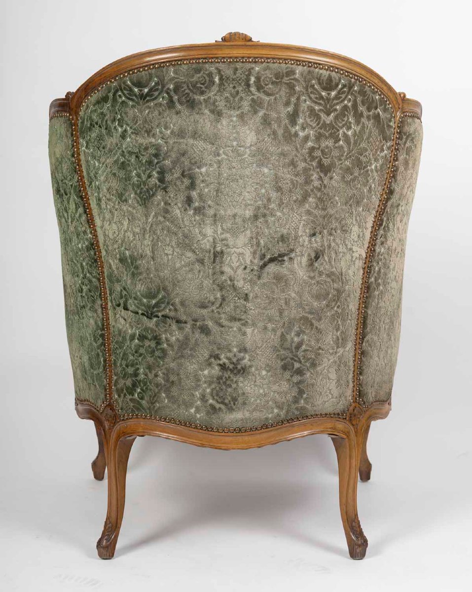 Duchesse Brisée de style Louis XV, XIXème siècle.-photo-6