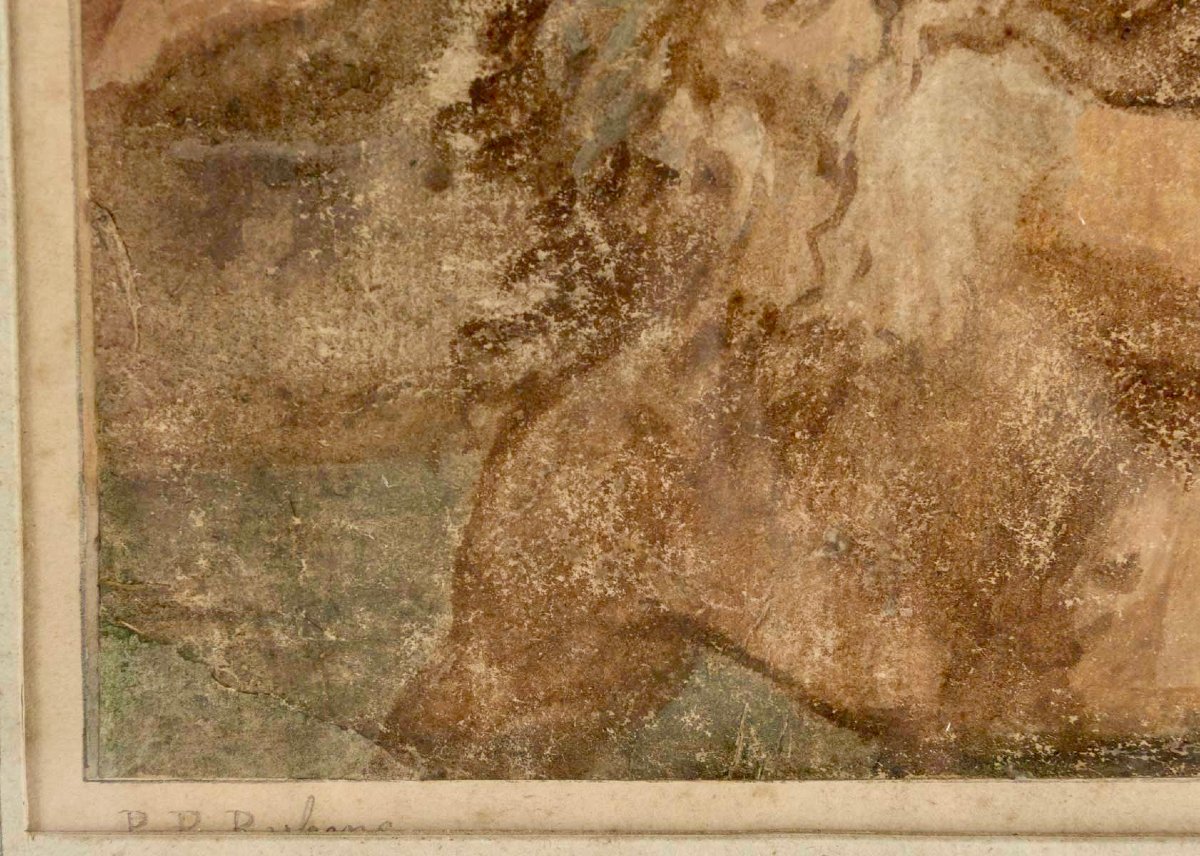 Neptune dieu des eaux vives et des sources. D'après Rubens-photo-5
