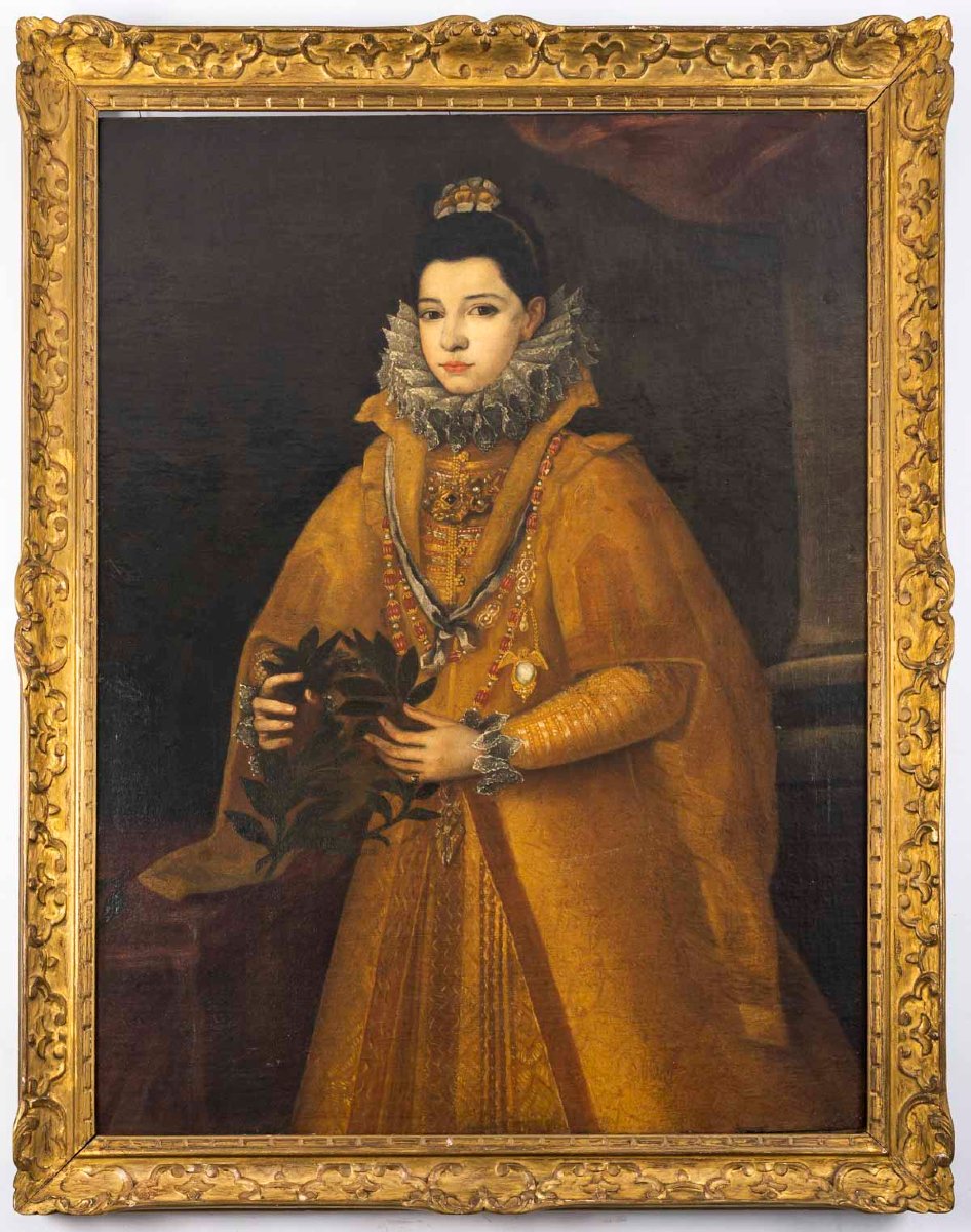 Portrait Of A Court Lady, By A Follower Of Juan Pantoja De La Cruz (1553–1608)