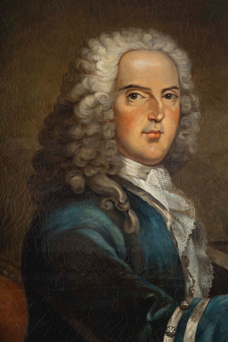   Louis-Nicolas CLERAMBAULT (1676-1749) Ecole française fin du  XVIIIème-photo-4