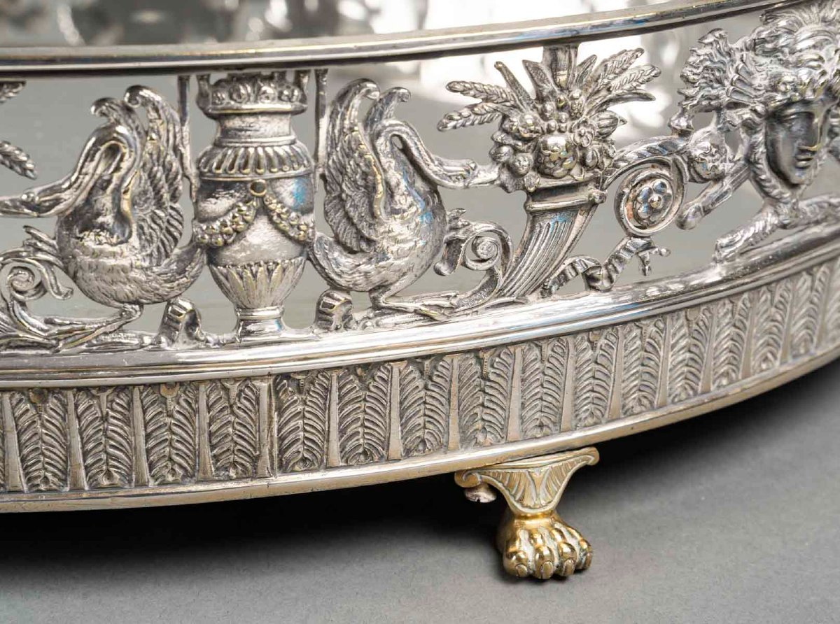 Centre de table de style Empire.  XIXème siècle-photo-3