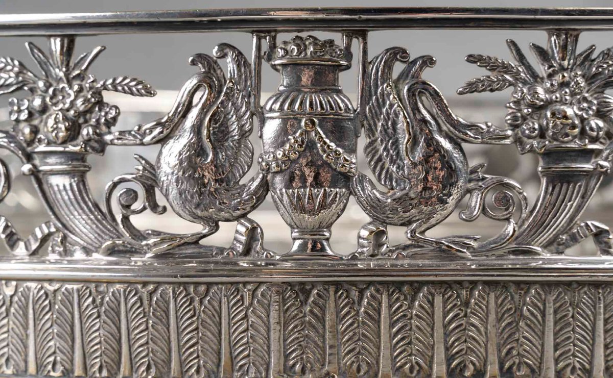 Centre de table de style Empire.  XIXème siècle-photo-4