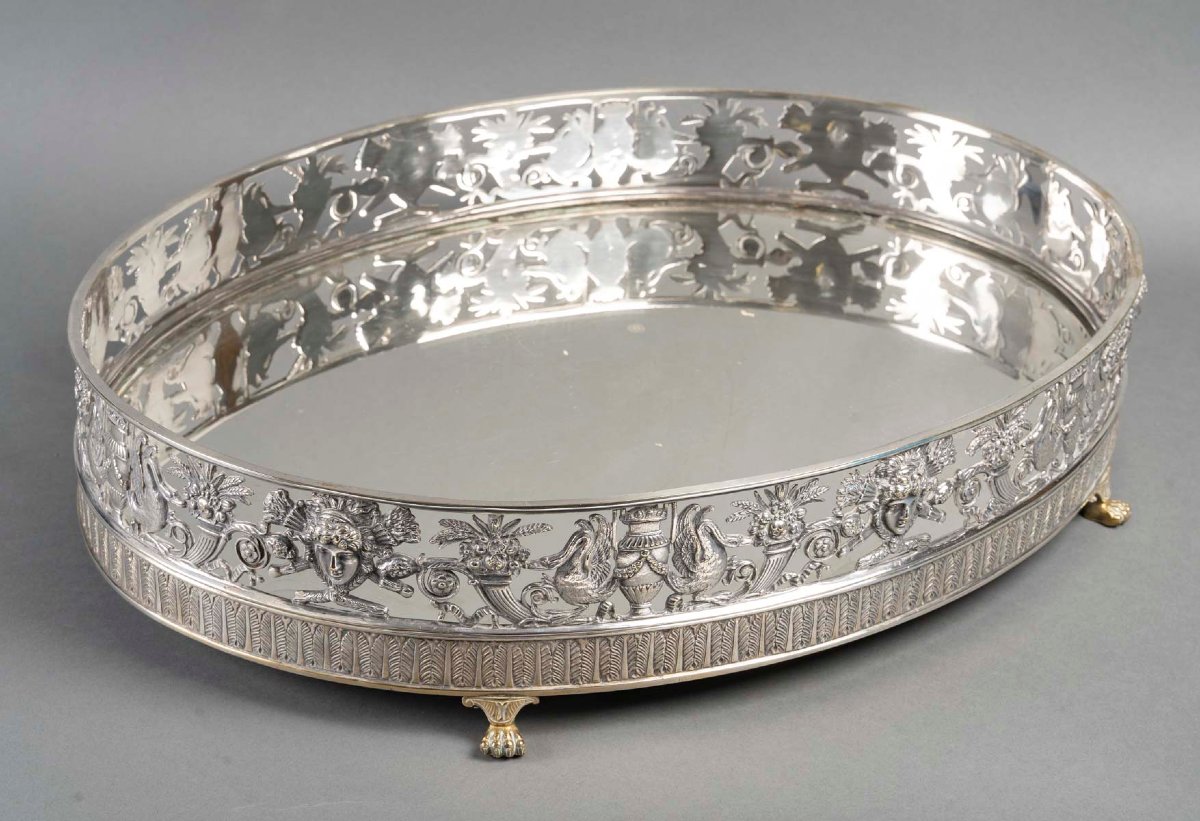 Centre de table de style Empire.  XIXème siècle
