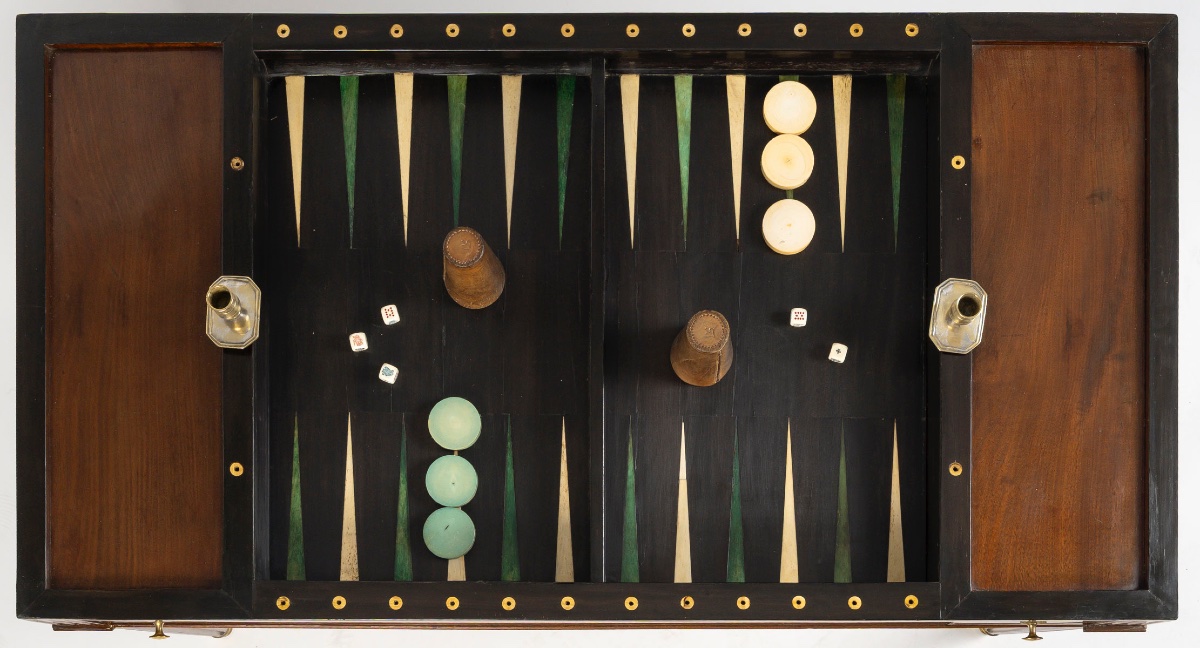 Louis XVI-era Backgammon Or Tric-trac -photo-1
