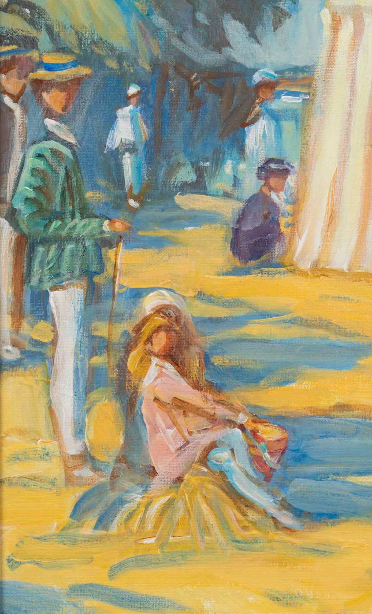 Jeux d’enfants au Cap Ferret, Martin LINDENEAU 1948-photo-4