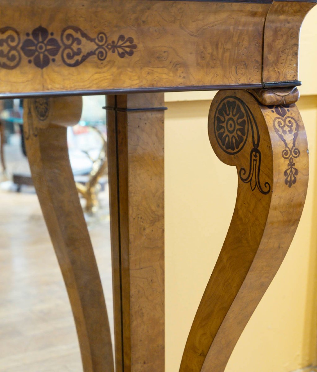 19th-century Charles X-style Console Table-photo-2