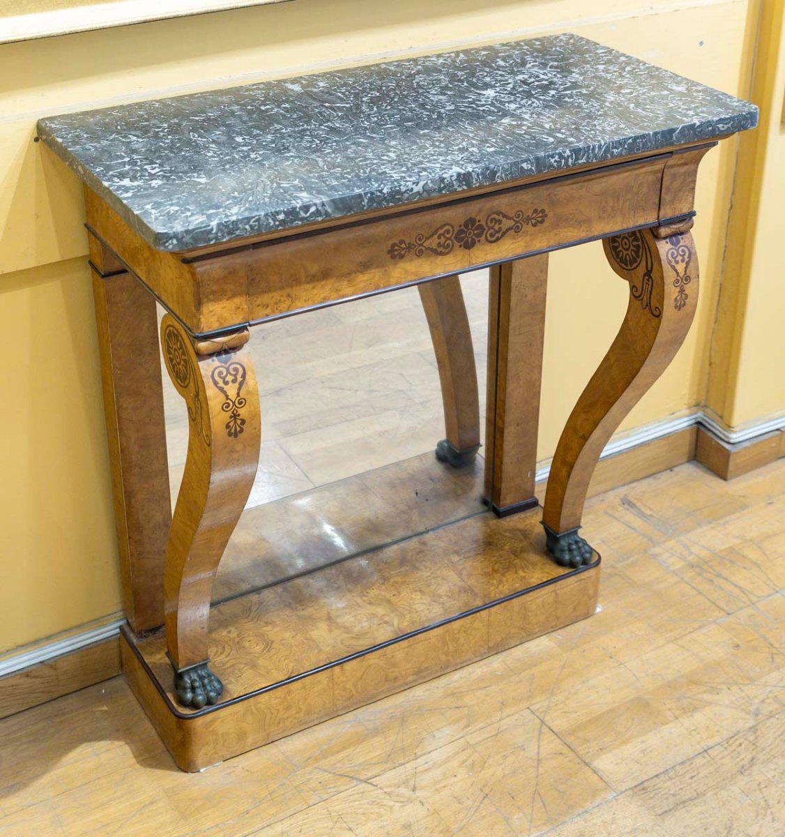 19th-century Charles X-style Console Table-photo-3