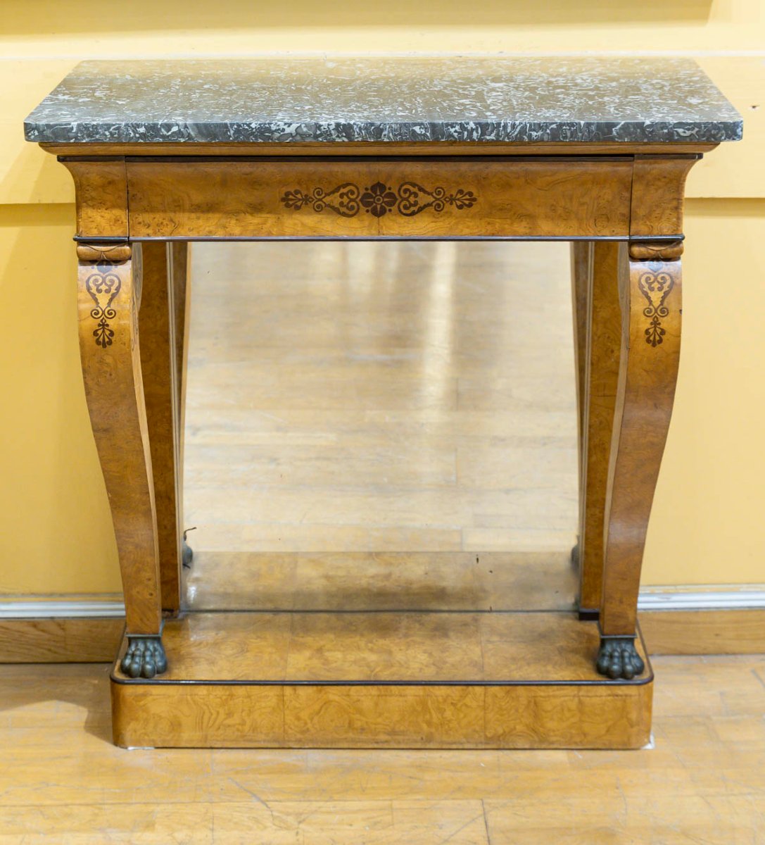 19th-century Charles X-style Console Table