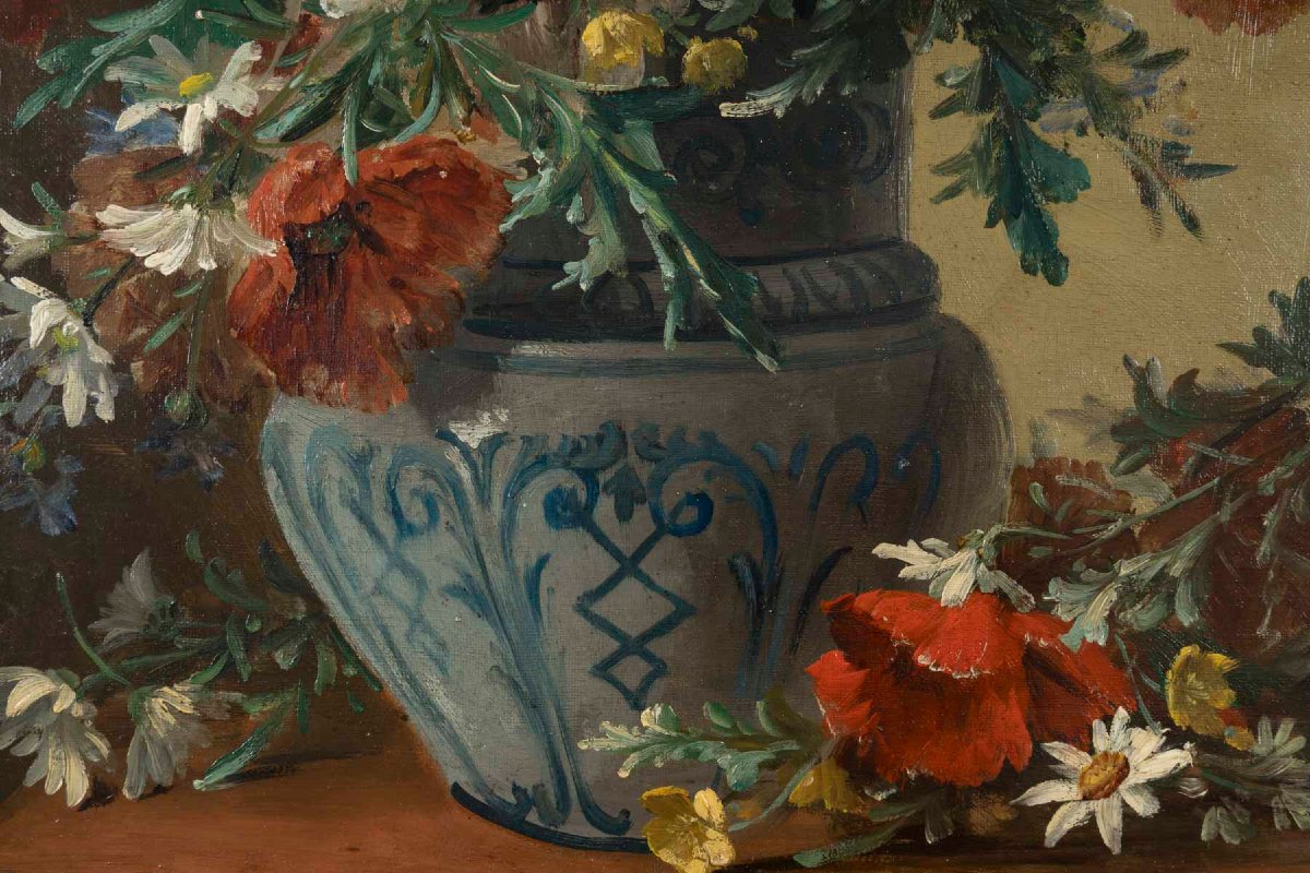 Clément GONTIER 1876-1918 Bouquet champêtre-photo-2