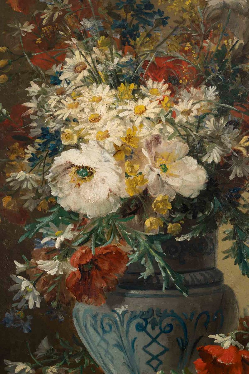 Clément GONTIER 1876-1918 Bouquet champêtre-photo-4