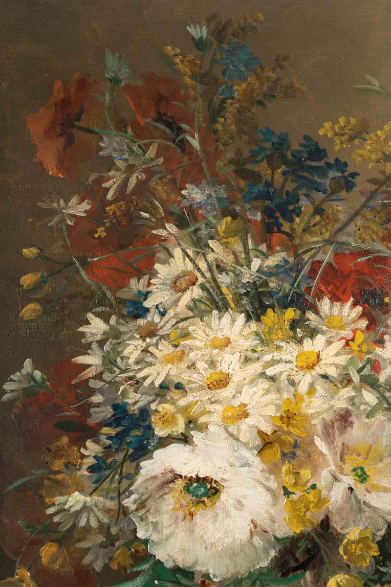 Clément GONTIER 1876-1918 Bouquet champêtre-photo-2