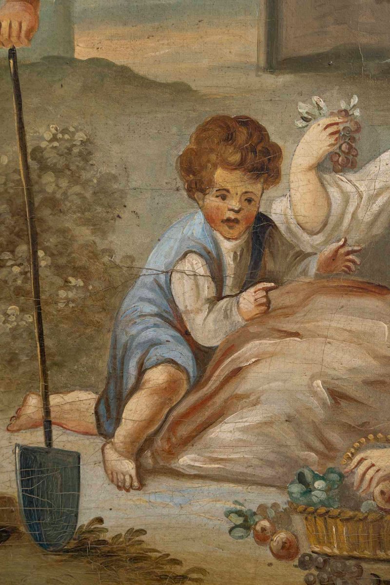 Louis XVI Trumeau, Circa 1810-photo-1