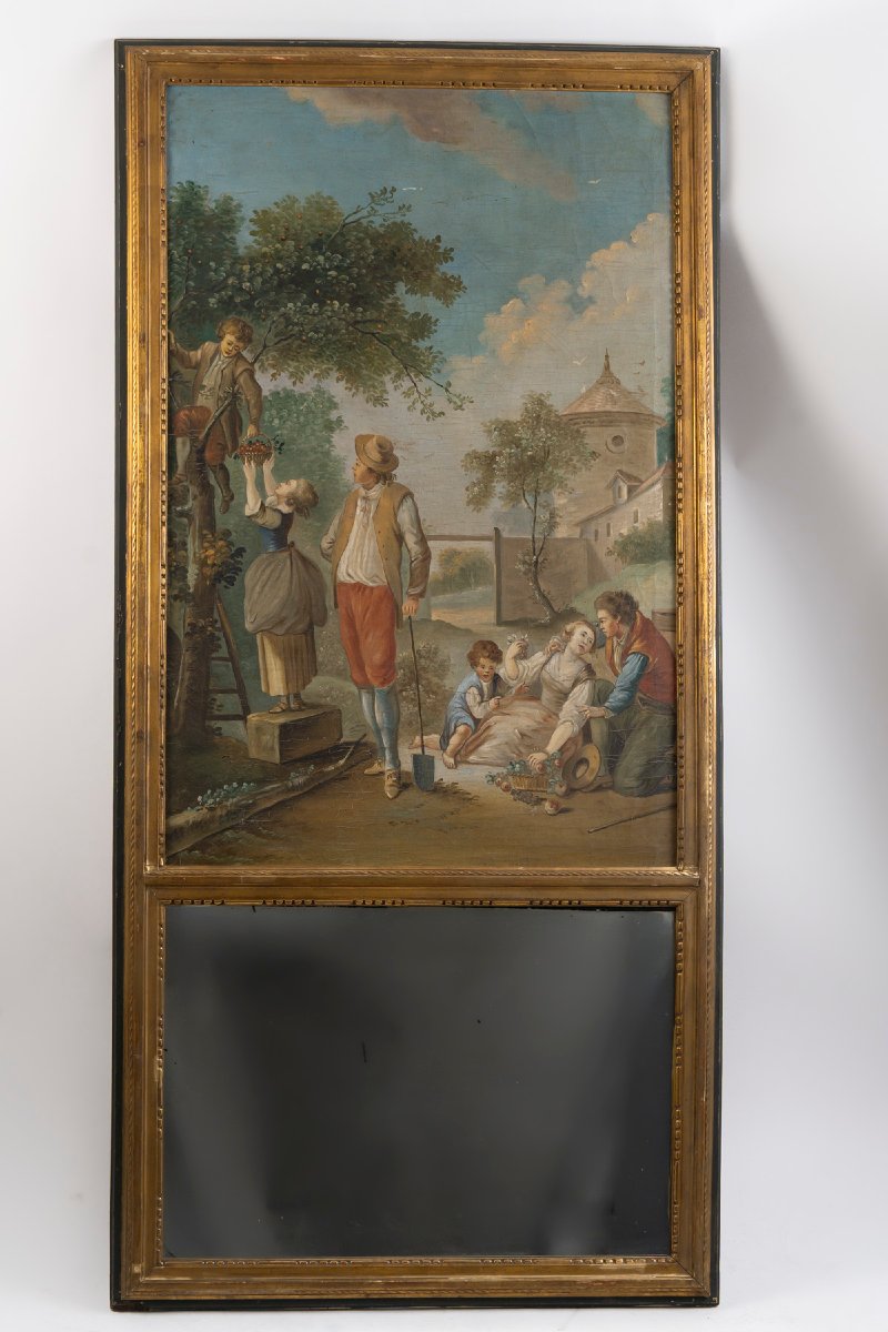 Louis XVI Trumeau, Circa 1810