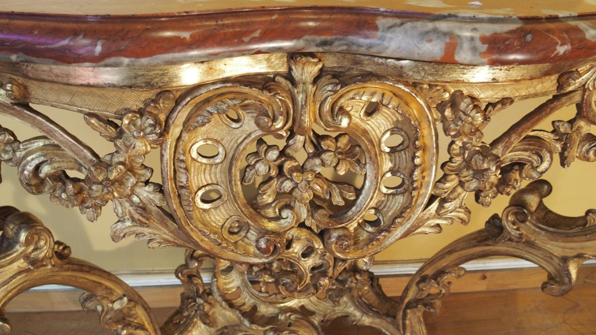 Console d'époque Louis XV -photo-3