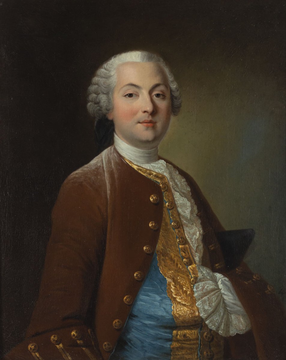 Portrait Of A Gentleman. Signed Lefèvre-photo-2