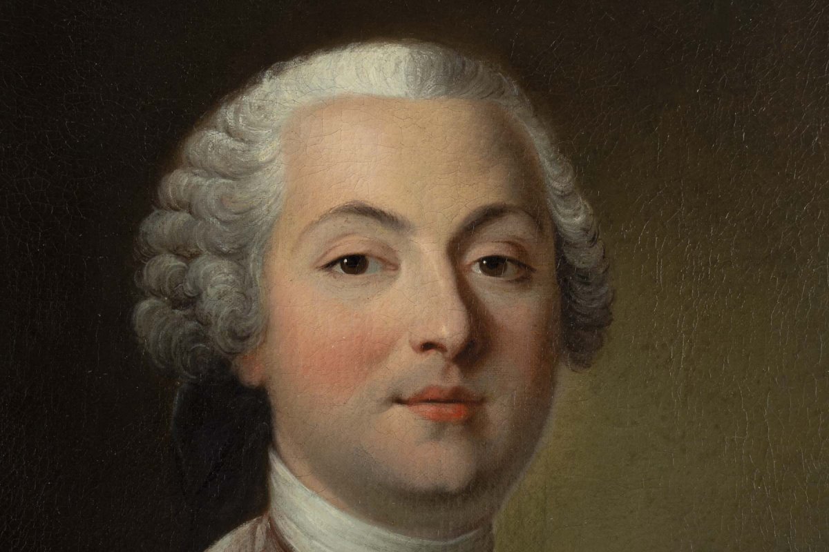 Portrait Of A Gentleman. Signed Lefèvre-photo-4