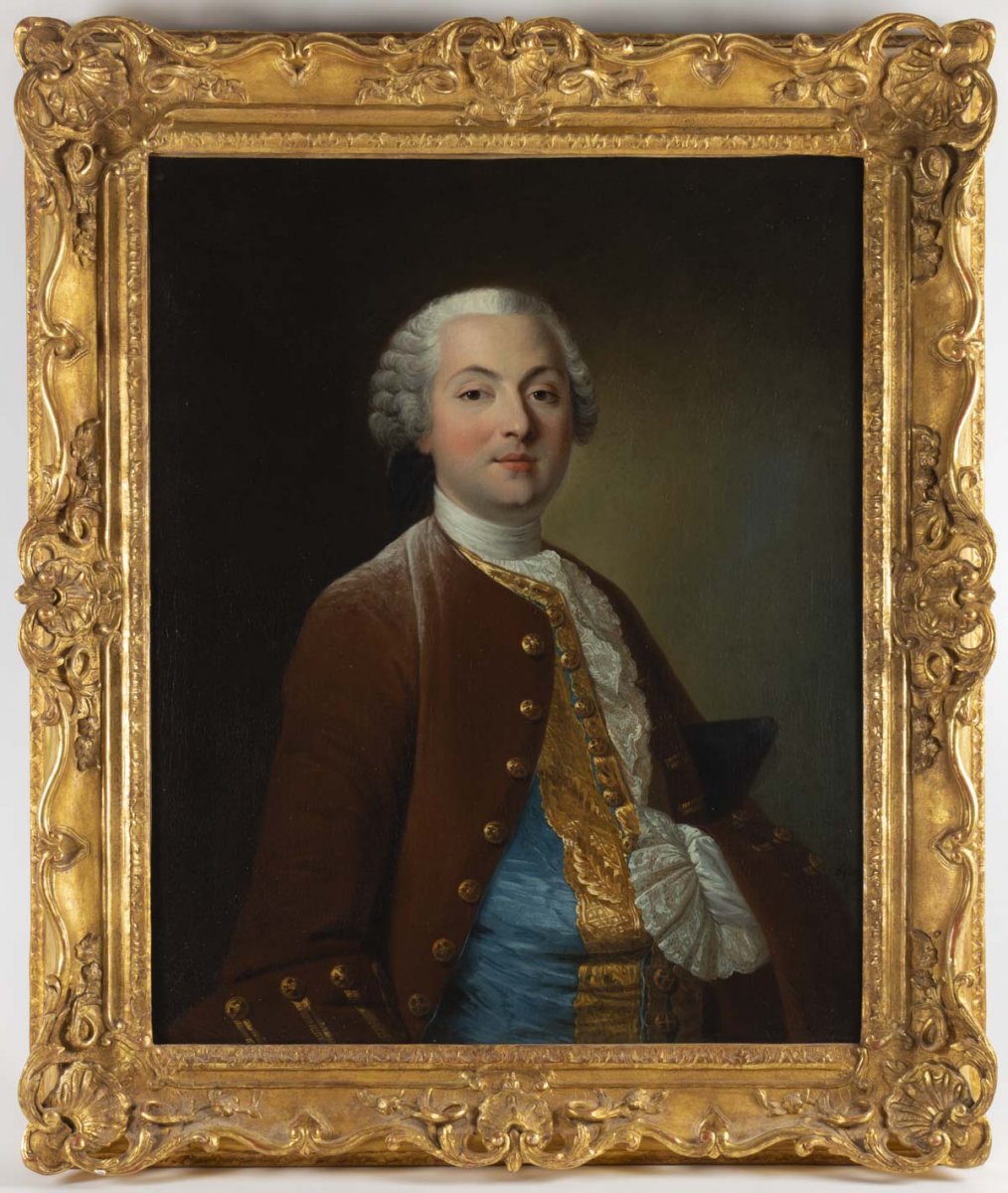 Portrait Of A Gentleman. Signed Lefèvre