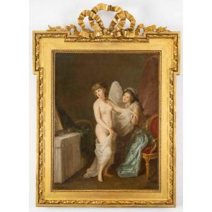 Le Lever, Attribueted Jean-baptiste Charpentier (1728-1806) 