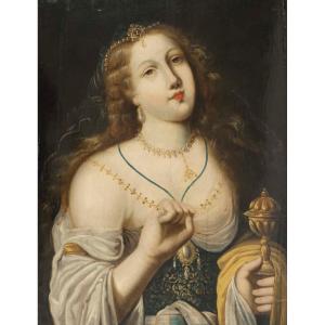 Claude Deruet (1588-1660) Marie Madeleine 