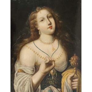 Claude Deruet (1588-1660) Marie Madeleine 