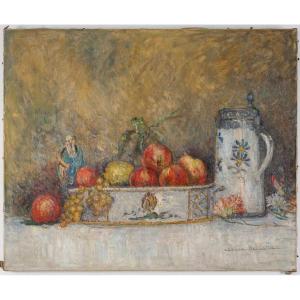 Léonce Pelletier (1869–1950), Still Life With Fruit