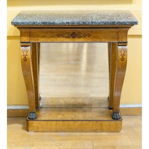 Console d'Epoque Charles X du XIXème siècle