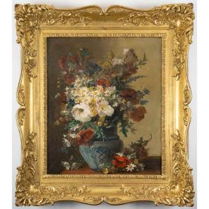 Clément GONTIER 1876-1918 Bouquet champêtre