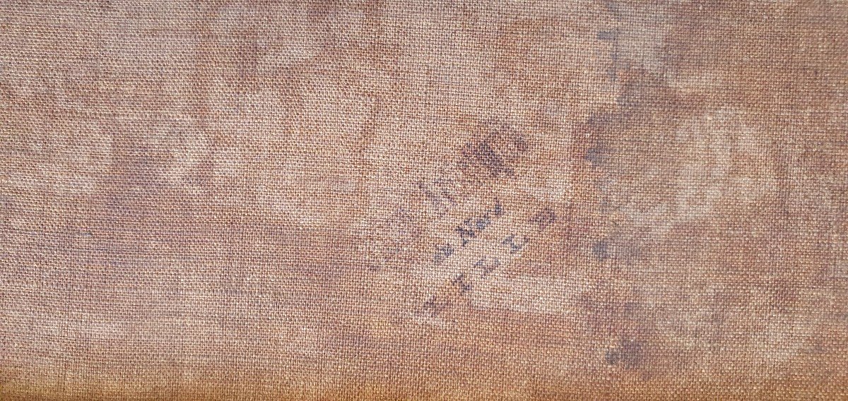 Gaston Thys Corrida De Toros Huile Sur Toile XIXème Esquisse Lille -photo-6
