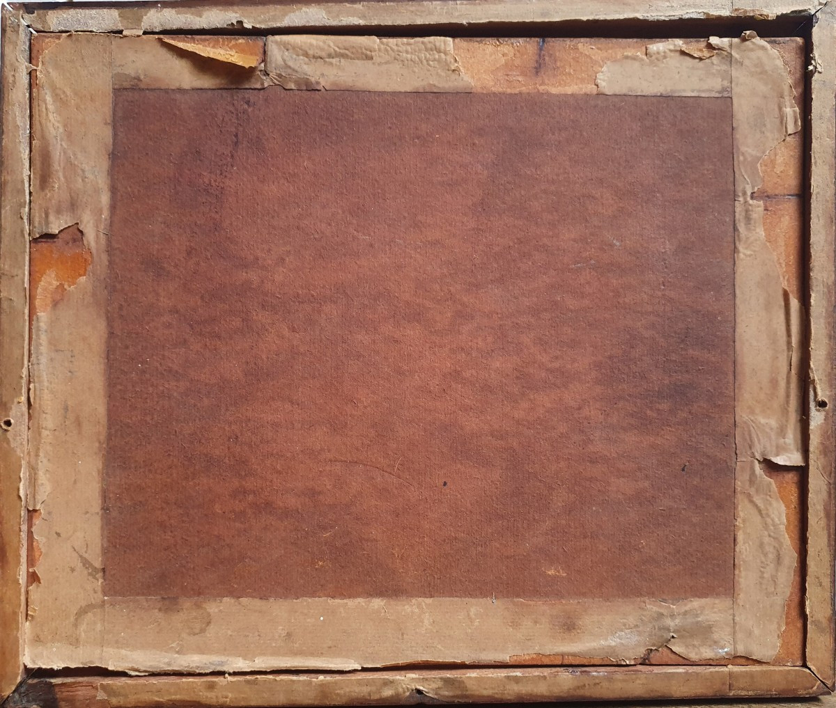 Lucien Ferrier Jourdain Landscape Of The Basque Country Oil On Cardboard 1922 Fauve -photo-1