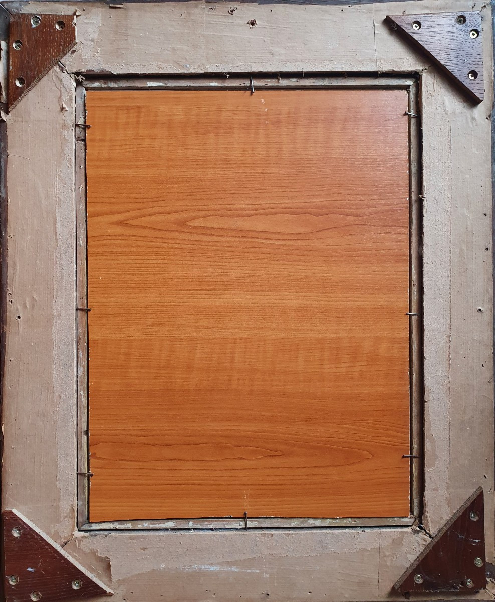 Étude de têtes de chiens dessin fin XXème chasse  braque décoration -photo-4