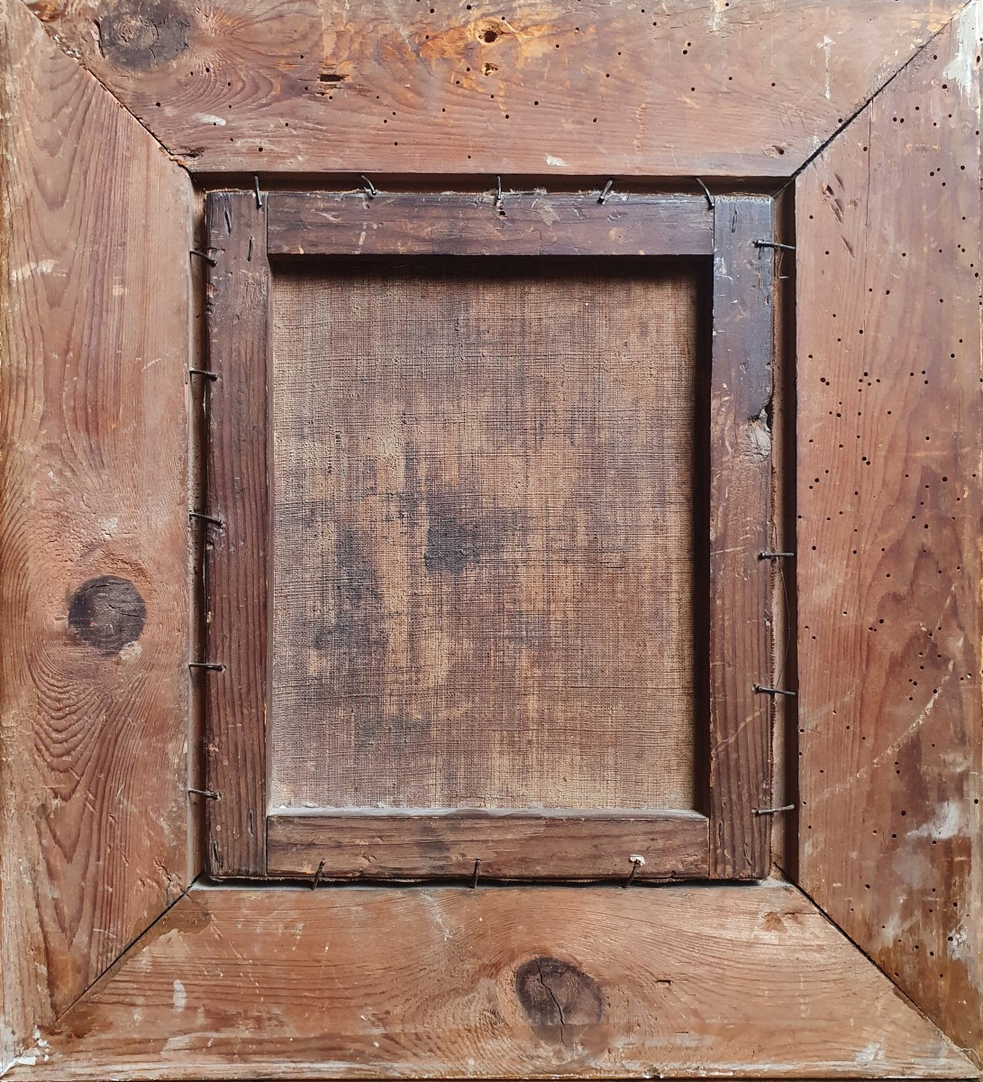 French Sailors Oil On Canvas Serret 1834 Oil On Canvas Sailors-photo-2