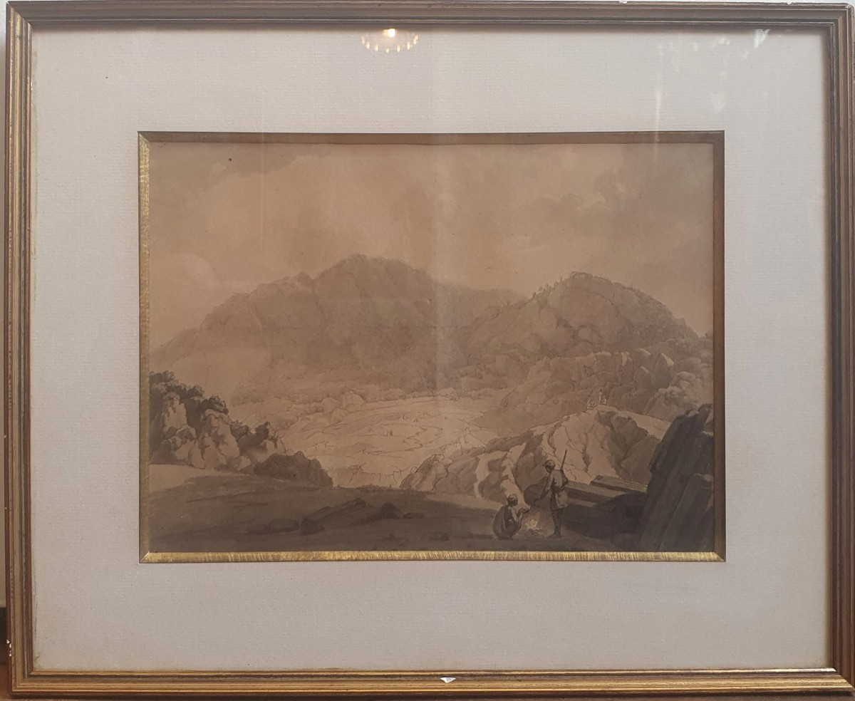 Animated Scene In The Mountains Italy Switzerland Drawing Excavation Site ?-photo-2