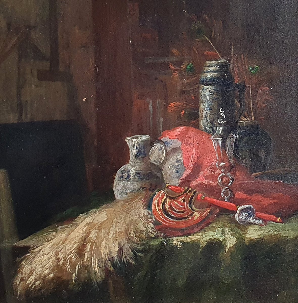 Still Life In An Artist's Studio: Entourage By Alexandre Desgoffe Hsp-photo-3