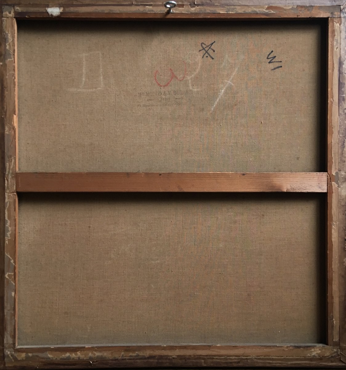 Paul Druard Atelier De M. Devaux Grand Pastel Salon Des Artistes 1890-photo-2