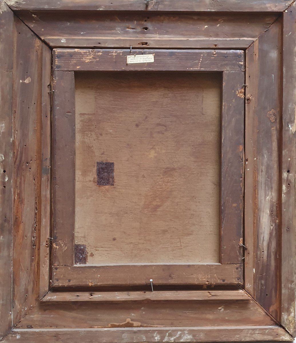 Félix Lacaille Persée Délivrant Andromède Huile Sur Toile Tête De Méduse Esquisse-photo-4