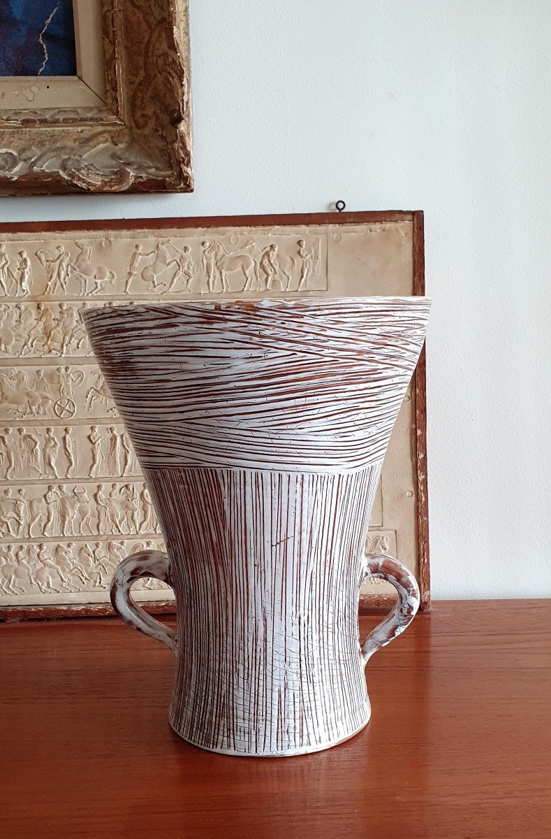 Vase Accolay Moderne Céramique 
