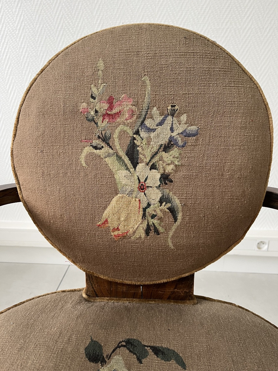 Set Of 4 Bridge Chairs By Jean Pascaud-photo-4