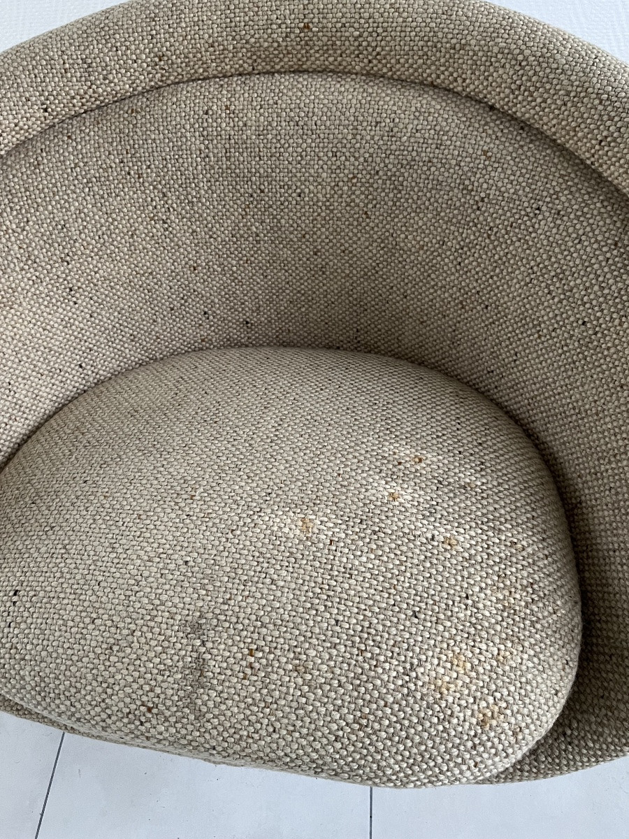 Set Of 3 Armchairs By Warren Platner For Knoll-photo-6