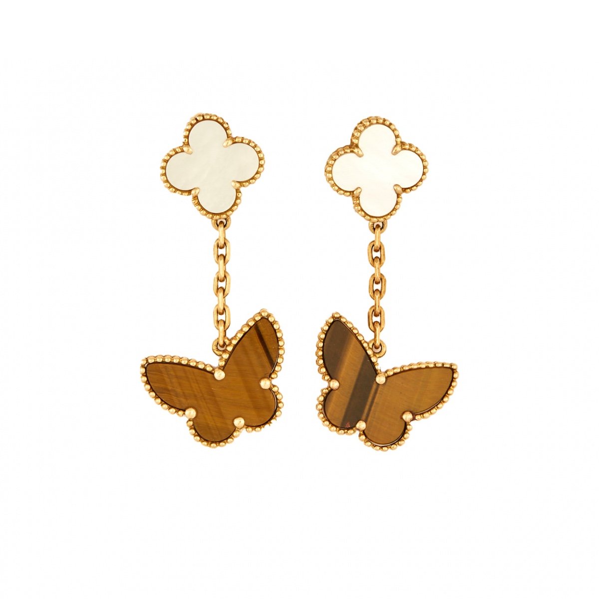 Van Cleef & Arpels Boucles d'Oreilles Lucky Alhambra
