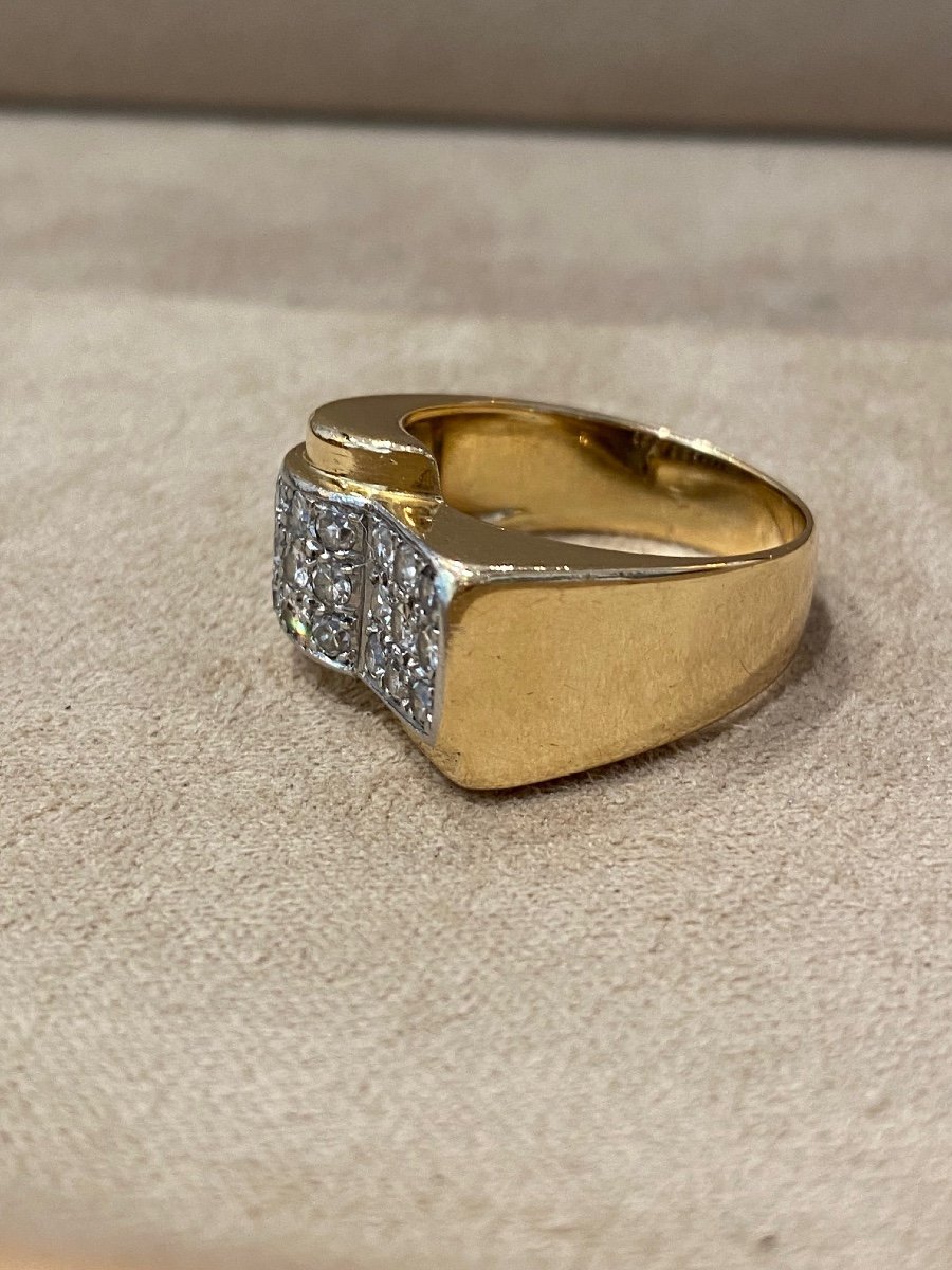Diamond Paved Tank Ring-photo-1