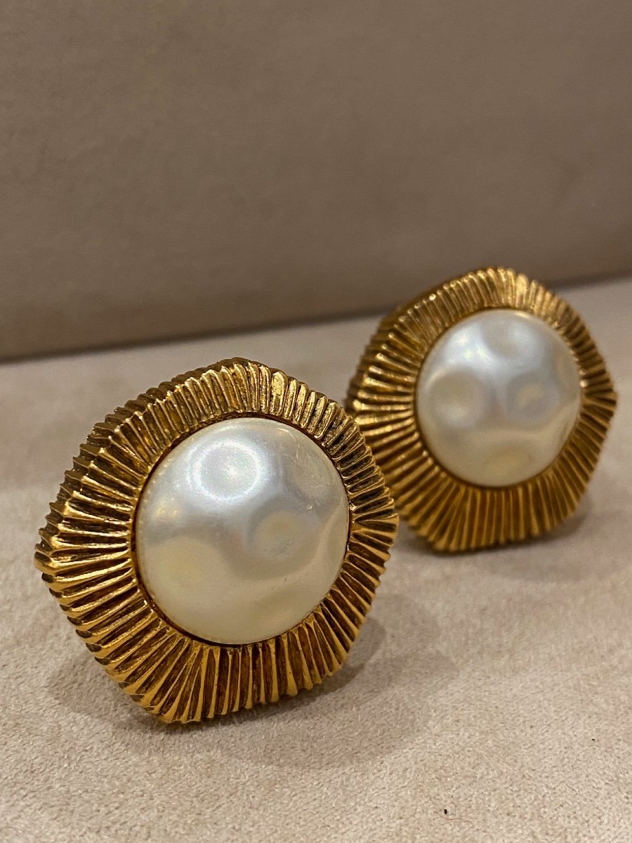 Chanel, Vintage Earrings-photo-4