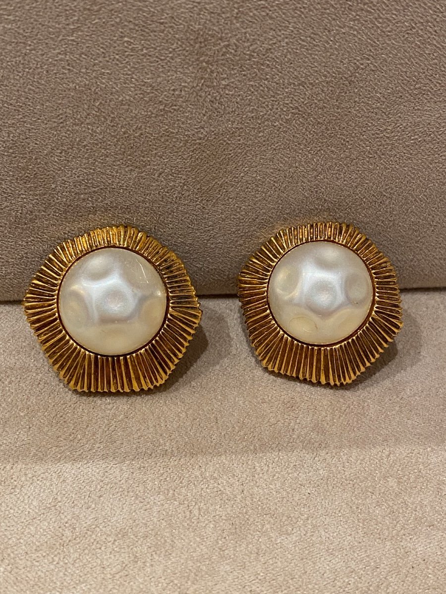Chanel, Vintage Earrings-photo-4