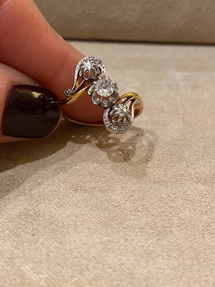 Diamond Trilogy Ring-photo-3