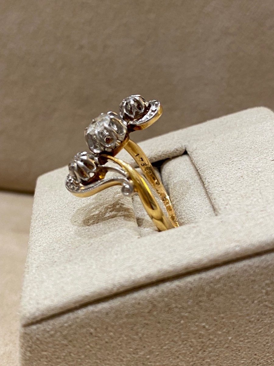 Diamond Trilogy Ring-photo-4