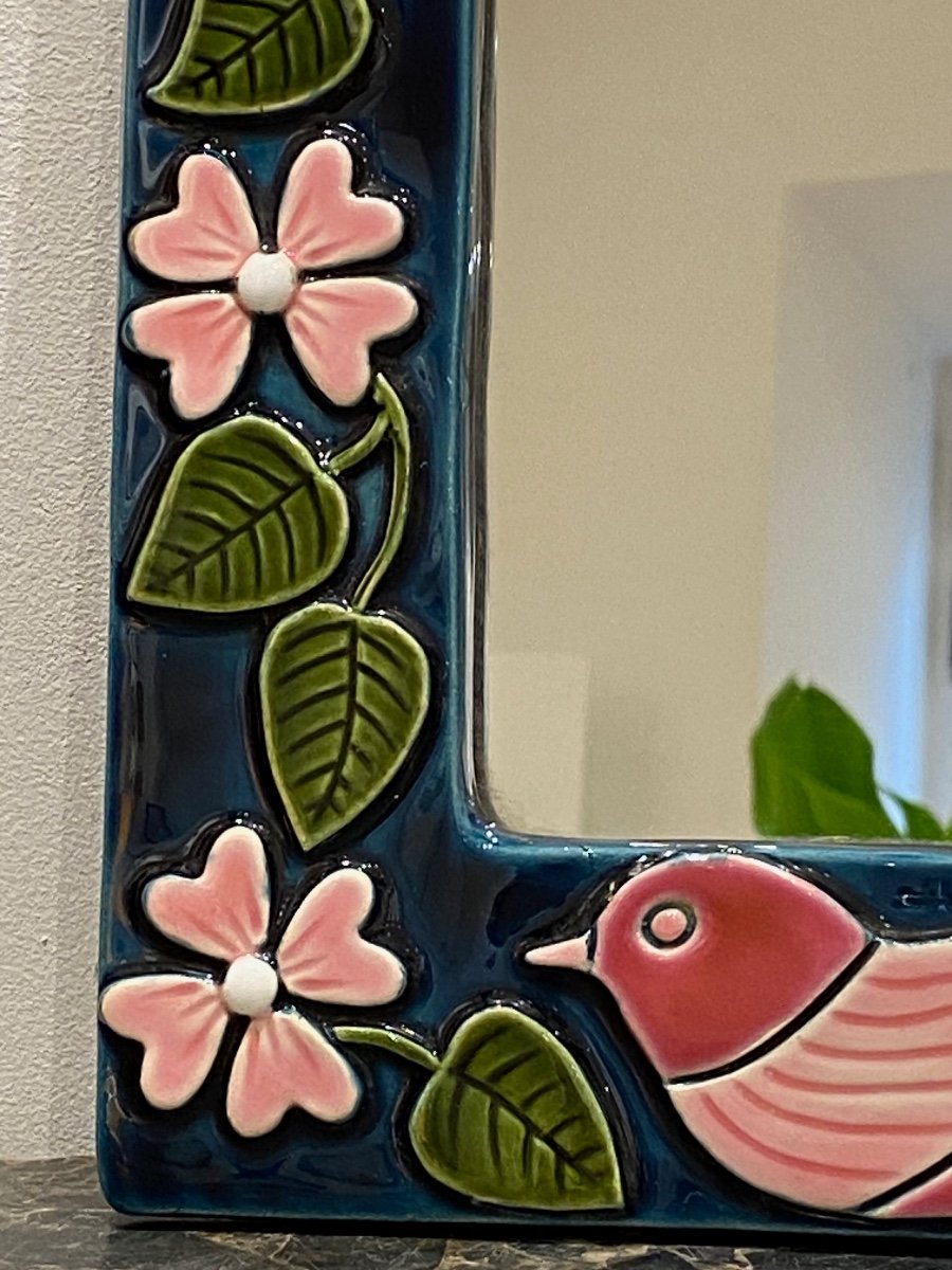Mithe Espelet (1923-2020, "polynesia", Welcome Mirror-photo-2
